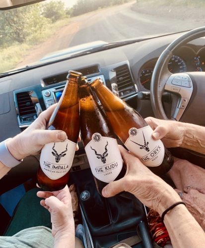 The Antelope Collection of craft beers available in KNP